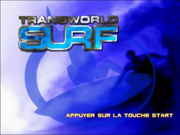 TransWorld Surf screen shot title